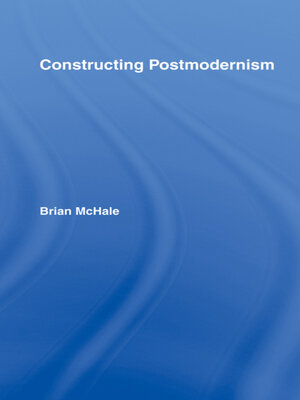 cover image of Constructing Postmodernism